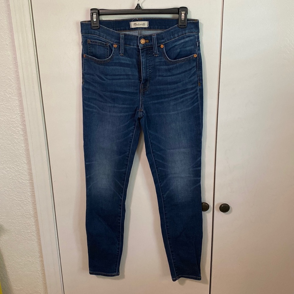 Madewell High Rise Skinny Jeans Size 27
